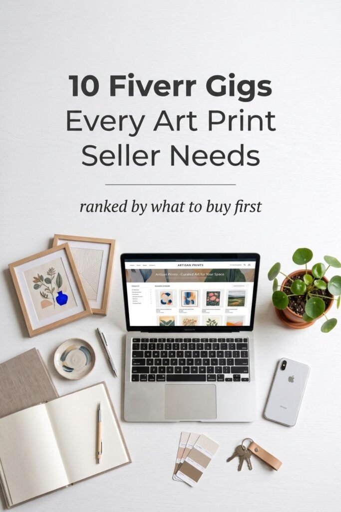 10 Fiverr gigs every art print seller needs