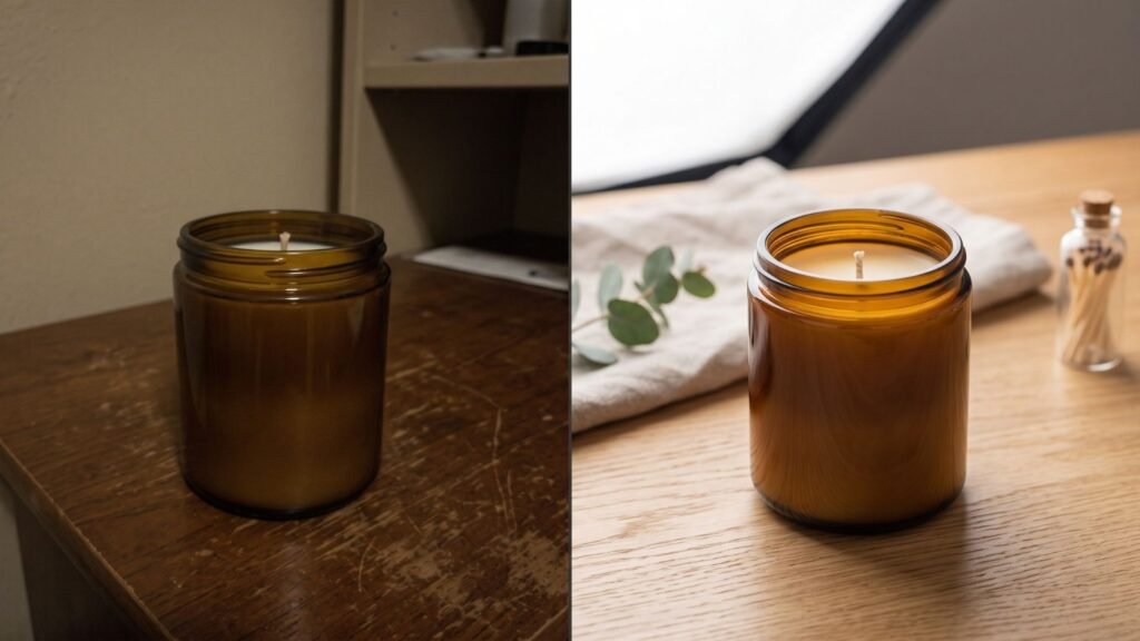 Weak versus professional Shopify product photography compariso