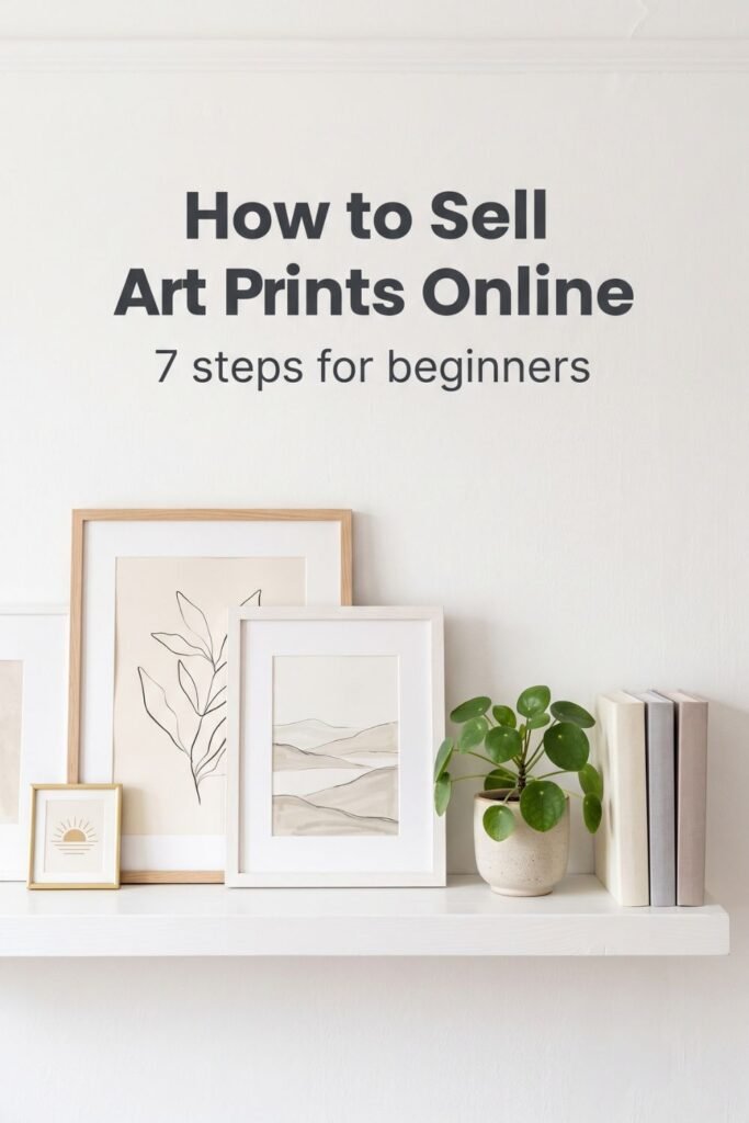 Guide to selling art prints online for beginners